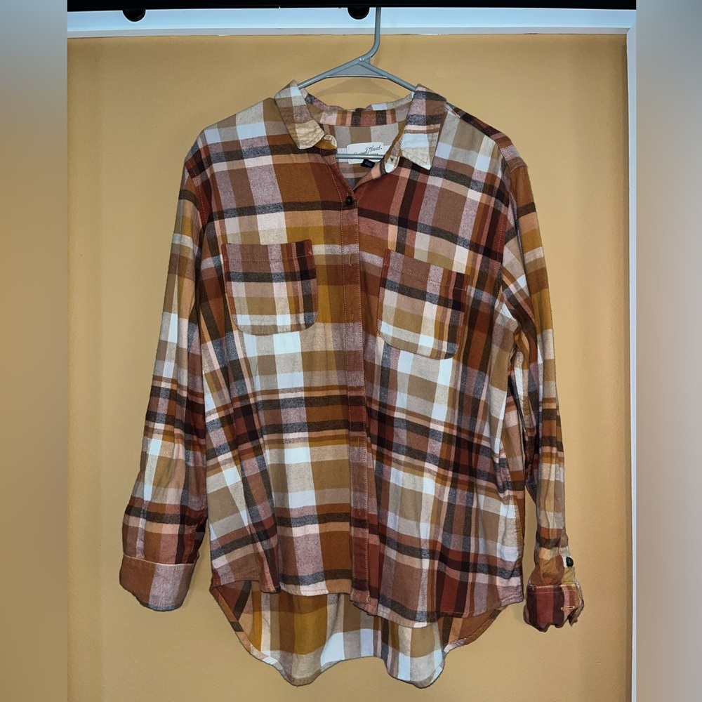 Orange flannel